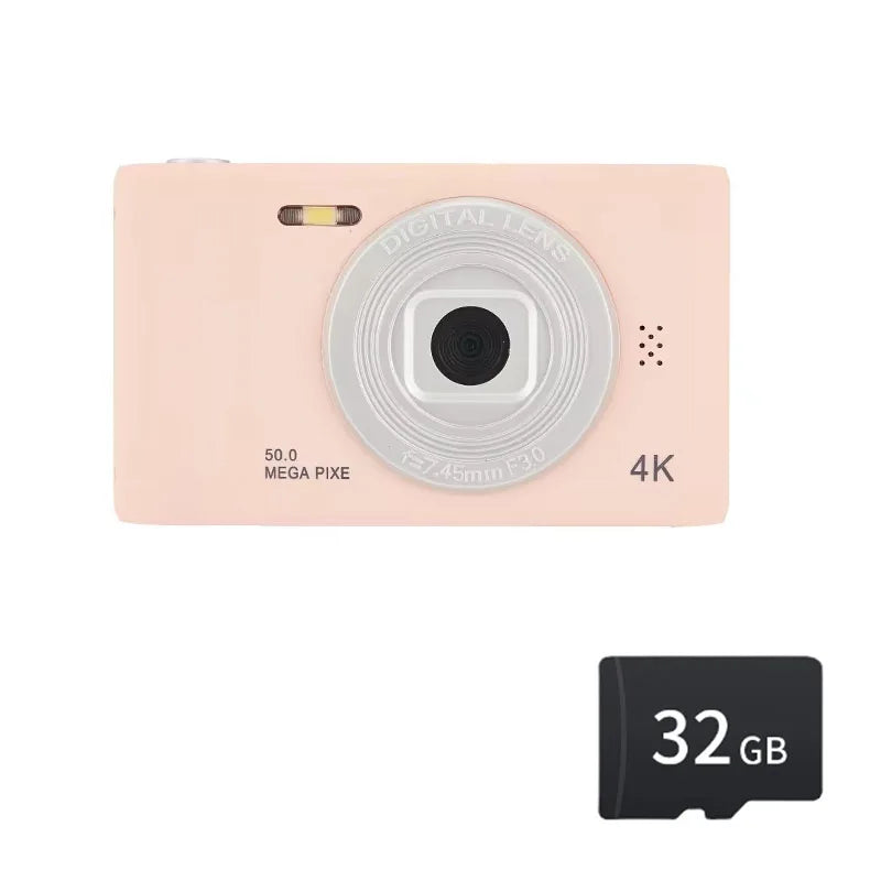 4K Digital Camera Travel Selfie Camera.