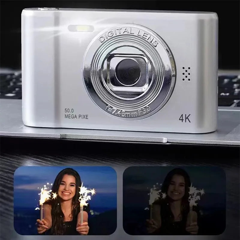 4K Digital Camera Travel Selfie Camera.